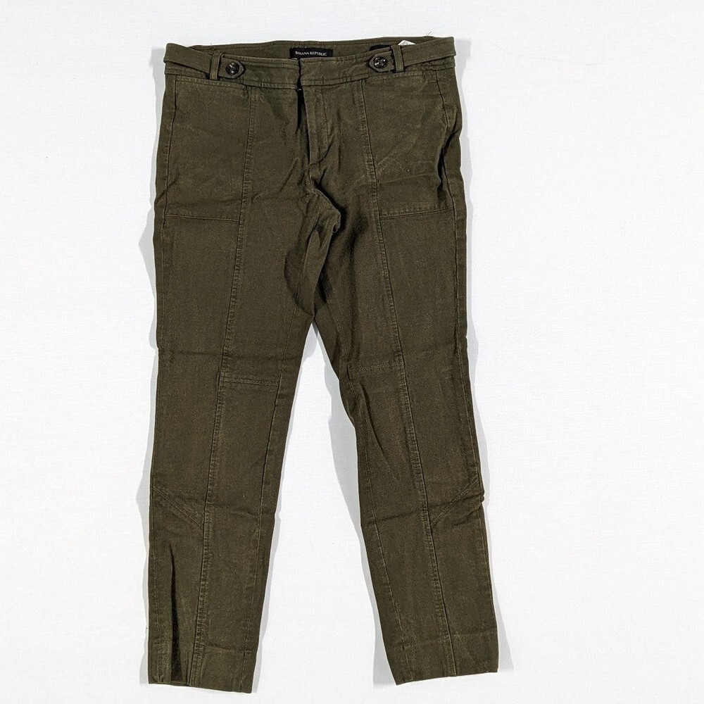 Banana Republic‎ Size 4 Green Sloan Pants